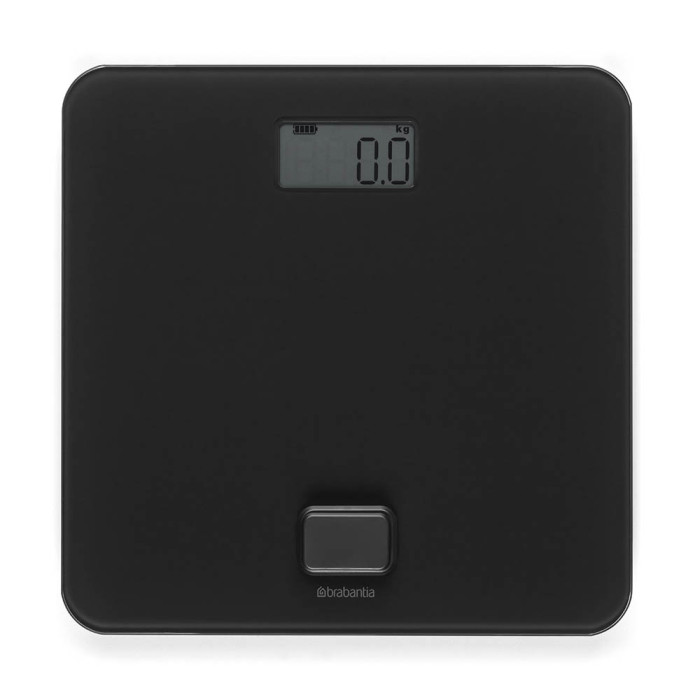 Дигитална везна за баня Brabantia ReNew Dark Grey, работа без батерии Дигитална везна за баня Brabantia ReNew Dark Grey, работа без батерии - Баня и почистване