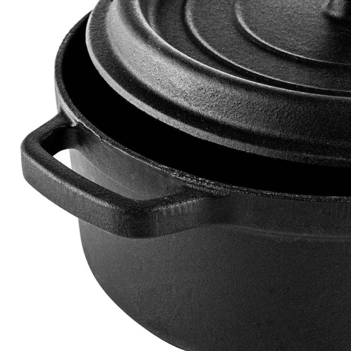 Тенджера Muhler Tika MR-2448CI NEW 24x10.5cm, 3.4L, чугун Тенджера Muhler Tika MR-2448CI NEW 24x10.5cm, 3.4L, чугун - Кухня