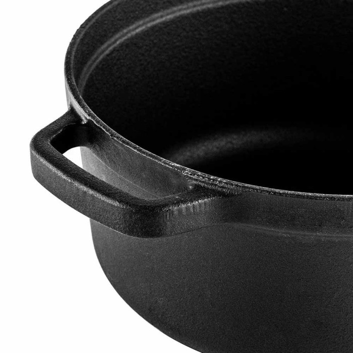 Тенджера Muhler Tika MR-2448CI NEW 24x10.5cm, 3.4L, чугун Тенджера Muhler Tika MR-2448CI NEW 24x10.5cm, 3.4L, чугун - Кухня