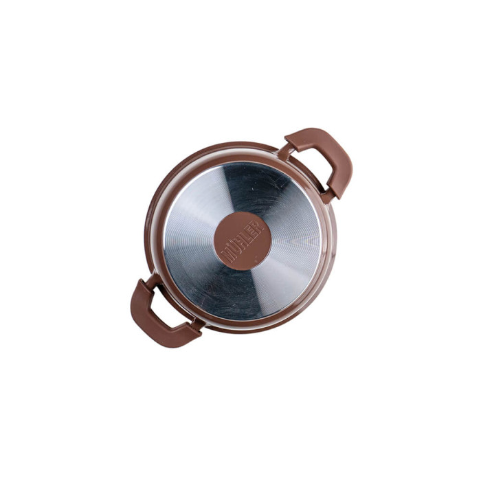 Тенджера Muhler Mia MR-1649M 16x7.5cm, 1.2L, шоколад, лят алуминий Тенджера Muhler Mia MR-1649M 16x7.5cm, 1.2L, шоколад, лят алуминий - Кухня