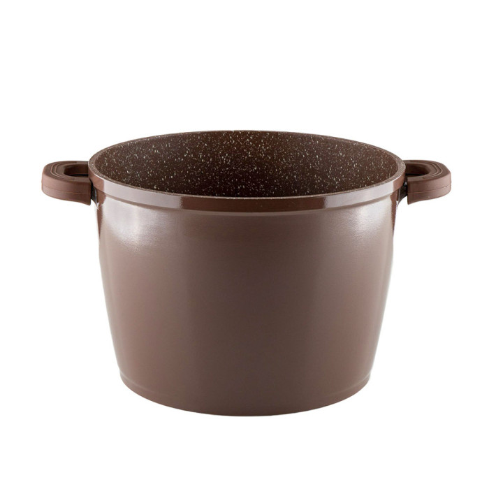 Тенджера дълбока Muhler Mia МR-2429М 24x17.5cm, 6.5L, шоколад, лят алуминий Тенджера дълбока Muhler Mia МR-2429М 24x17.5cm, 6.5L, шоколад, лят алуминий - Кухня