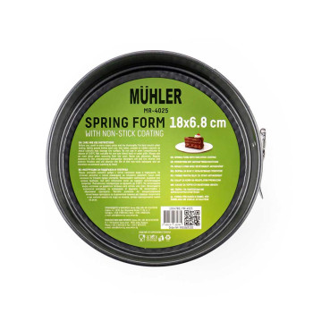 Форма за блат Muhler МR-4025 18x6.8cm