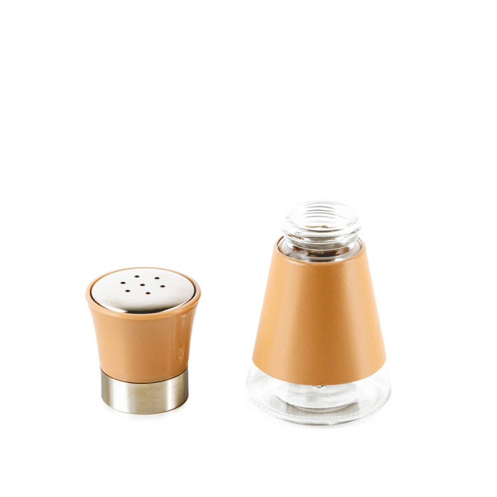 Солница Muhler MR-1401BE Ø6.5xH11cm, бежова Солница Muhler MR-1401BE Ø6.5xH11cm, бежова - Кухня