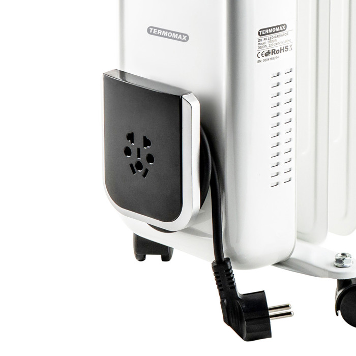 Радиатор маслен Termomax TR09W, 2000W Радиатор маслен Termomax TR09W, 2000W - Електроуреди