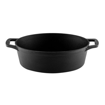 Съд за печене с капак Muhler Tika MR-4133CI 41x25x11cm, 5.1L, чугун