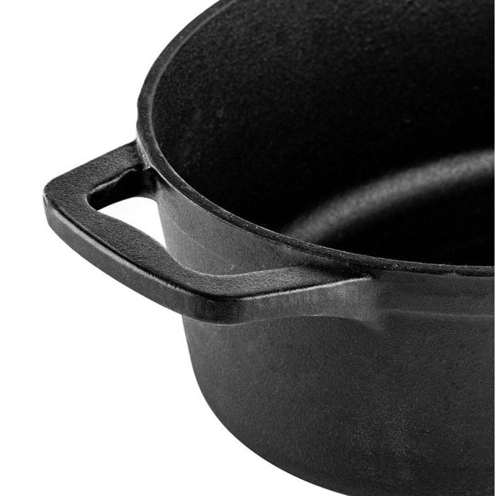 Съд за печене с капак Muhler Tika MR-4133CI 41x25x11cm, 5.1L, чугун Съд за печене с капак Muhler Tika MR-4133CI 41x25x11cm, 5.1L, чугун - Кухня