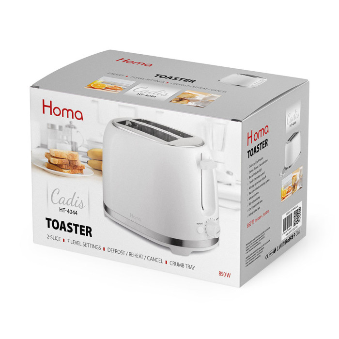 Тостер HOMA HT-4044 Cadis Тостер HOMA HT-4044 Cadis - Електроуреди