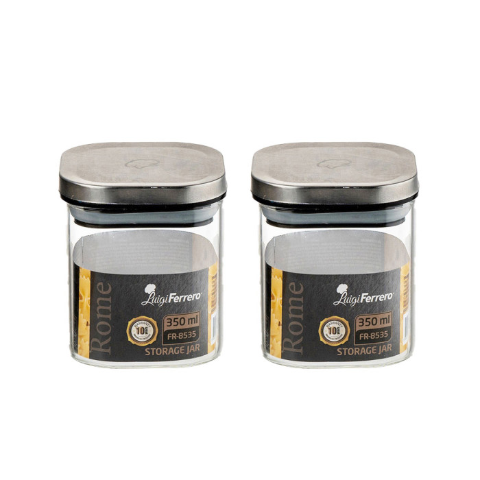 Буркани комплект Luigi Ferrero Rome FR-8235 350ml 2 броя Буркани комплект Luigi Ferrero Rome FR-8235 350ml 2 броя - Кухня