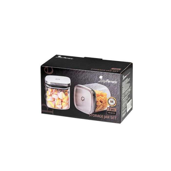 Буркани комплект Luigi Ferrero Rome FR-8235 350ml 2 броя Буркани комплект Luigi Ferrero Rome FR-8235 350ml 2 броя - Кухня
