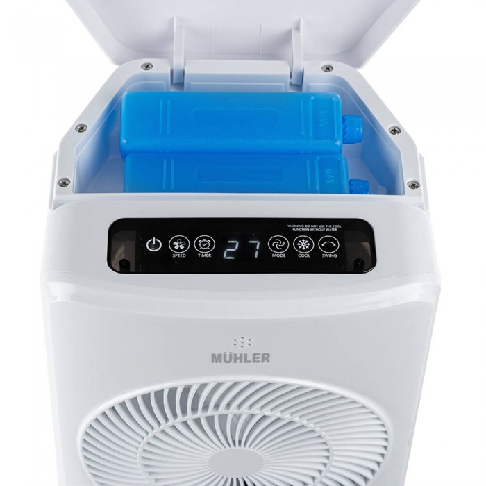 Мобилен охладител MUHLER MC-5055RC, 65W, 4 л, диг. упр-е Мобилен охладител MUHLER MC-5055RC, 65W, 4 л, диг. упр-е - Климатици