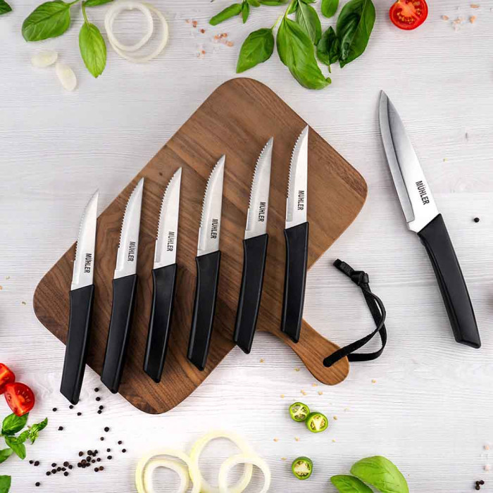 Нож готварски Muhler Prima MR-1582 20cm Нож готварски Muhler Prima MR-1582 20cm - Кухня