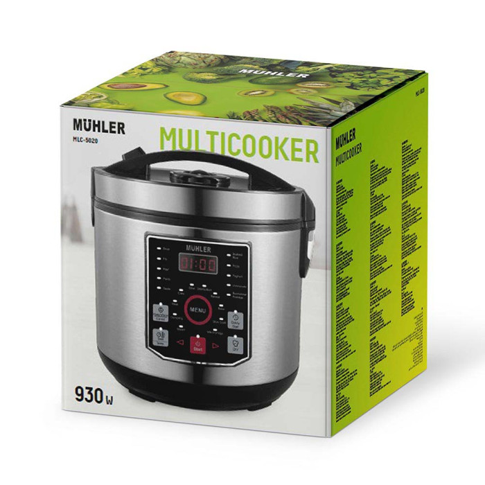 Електрически мултикукър MUHLER MLC-5020 Електрически мултикукър MUHLER MLC-5020 - Електроуреди