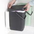 Кош за смет за разделно събиране Brabantia Sort&Go 2x12L, Dark Grey & Jade Green Кош за смет за разделно събиране Brabantia Sort&Go 2x12L, Dark Grey & Jade Green - Баня и почистване