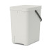 Кош за смет за разделно събиране Brabantia Sort&Go 25L, Light Grey