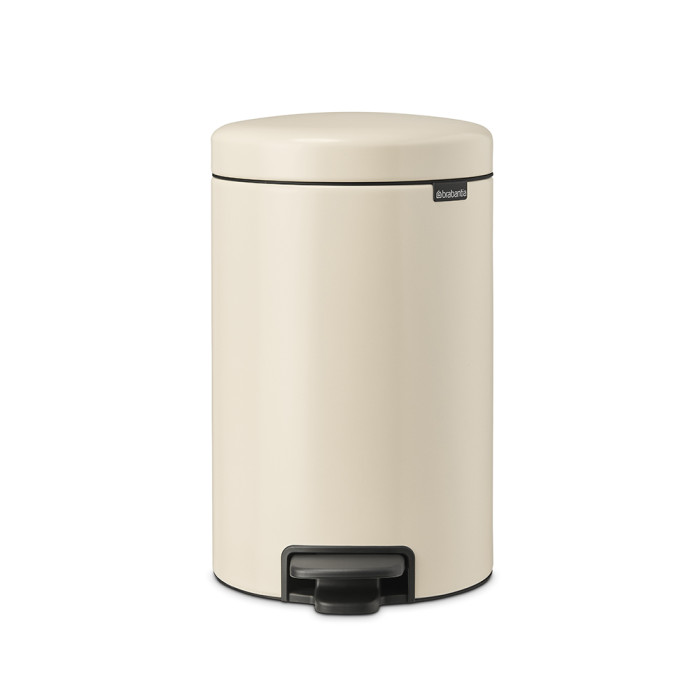 Кош за смет с педал Brabantia NewIcon 12L, Soft Beige Кош за смет с педал Brabantia NewIcon 12L, Soft Beige - Баня и почистване