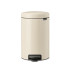 Кош за смет с педал Brabantia NewIcon 12L, Soft Beige Кош за смет с педал Brabantia NewIcon 12L, Soft Beige - Баня и почистване
