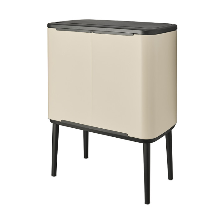 Кош за смет Brabantia Bo Touch 3x11L, Soft Beige Кош за смет Brabantia Bo Touch 3x11L, Soft Beige - Баня и почистване