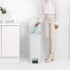Кош за смет с педал Brabantia StepUp 40L, Light Grey Кош за смет с педал Brabantia StepUp 40L, Light Grey - Баня и почистване