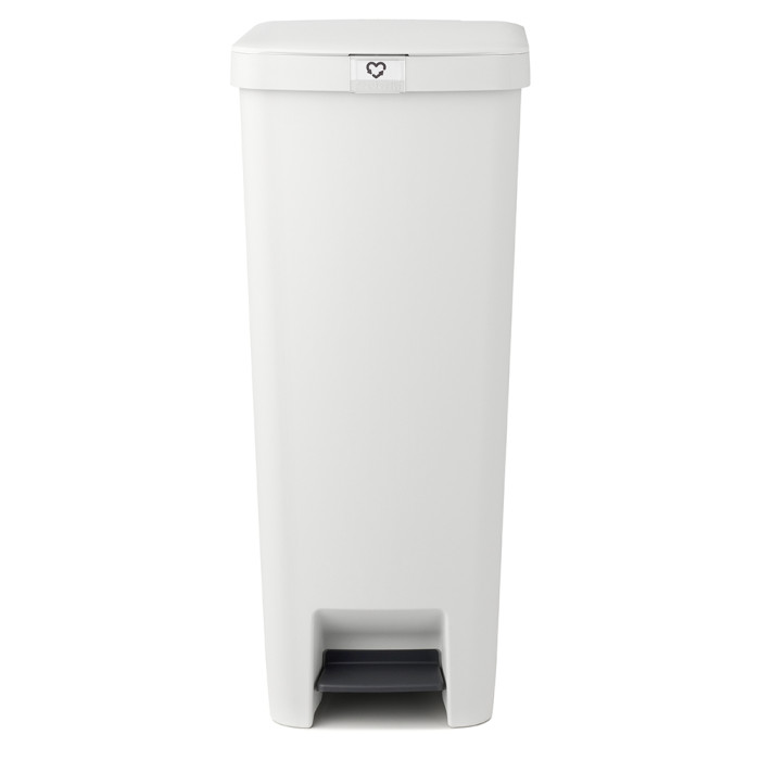 Кош за смет с педал Brabantia StepUp 40L, Light Grey Кош за смет с педал Brabantia StepUp 40L, Light Grey - Баня и почистване
