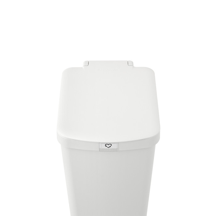 Кош за смет с педал Brabantia StepUp 40L, Light Grey Кош за смет с педал Brabantia StepUp 40L, Light Grey - Баня и почистване