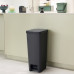 Кош за смет с педал Brabantia StepUp 40L, Dark Grey