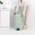 Кош за смет с педал Brabantia StepUp 40L, Jade Green Кош за смет с педал Brabantia StepUp 40L, Jade Green - Баня и почистване