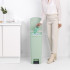 Кош за смет с педал Brabantia StepUp 40L, Jade Green Кош за смет с педал Brabantia StepUp 40L, Jade Green - Баня и почистване