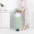 Кош за смет с педал Brabantia StepUp 40L, Jade Green Кош за смет с педал Brabantia StepUp 40L, Jade Green - Баня и почистване