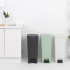 Кош за смет с педал Brabantia StepUp 40L, Jade Green Кош за смет с педал Brabantia StepUp 40L, Jade Green - Баня и почистване