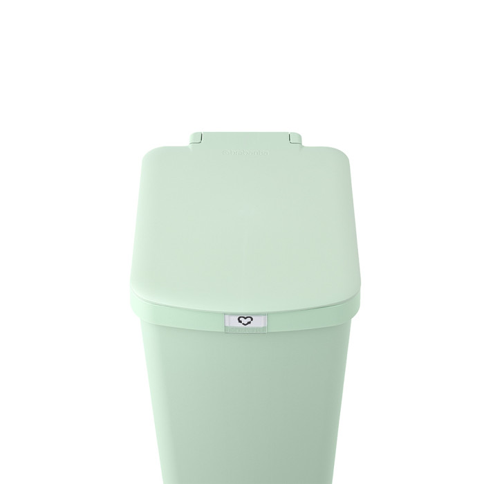 Кош за смет с педал Brabantia StepUp 40L, Jade Green Кош за смет с педал Brabantia StepUp 40L, Jade Green - Баня и почистване