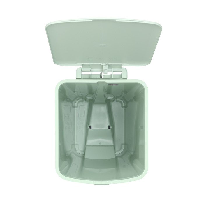 Кош за смет с педал Brabantia StepUp 40L, Jade Green Кош за смет с педал Brabantia StepUp 40L, Jade Green - Баня и почистване