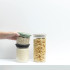 Буркани комплект Brabantia Stackable 0.3L+0.6L+1.1L, Light Grey/Dark Grey/Jade Green, 3 броя - Кухня