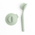 Четка за съдове Brabantia SinkSide Jade Green, вакуумна закачалка - Кухня