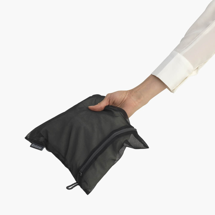 Комплект торби за деликатно пране Brabantia Black, 3 броя в два размера - Баня и почистване