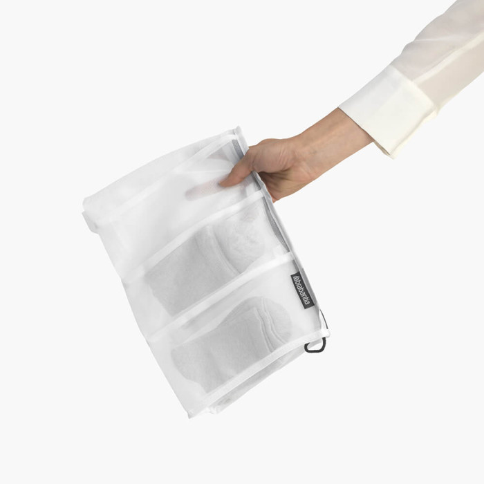 Торба за пране на чорапи Brabantia White/Grey - Баня и почистване