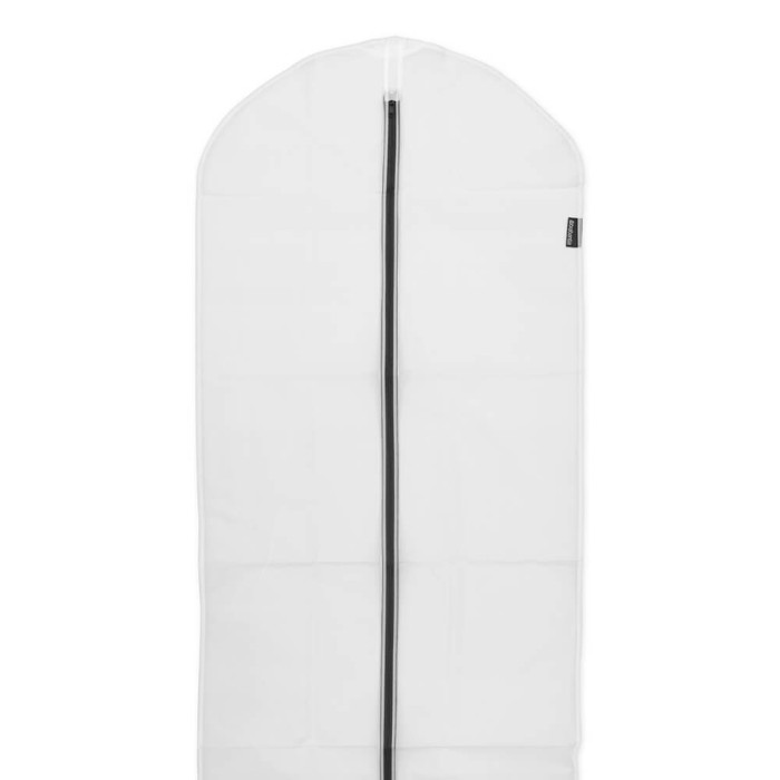 Комплект калъфи за дрехи Brabantia, размер L, 60x135cm, Transparent/Grey 2 броя - Баня и почистване