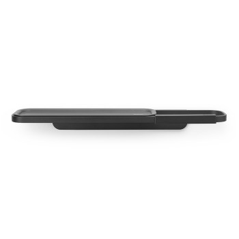 Държач за тоалетна хартия с рафт Brabantia MindSet Mineral Infinite Grey