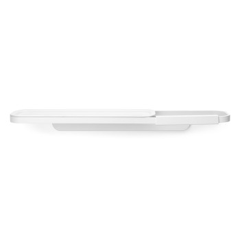 Държач за тоалетна хартия с рафт Brabantia MindSet Mineral Fresh White