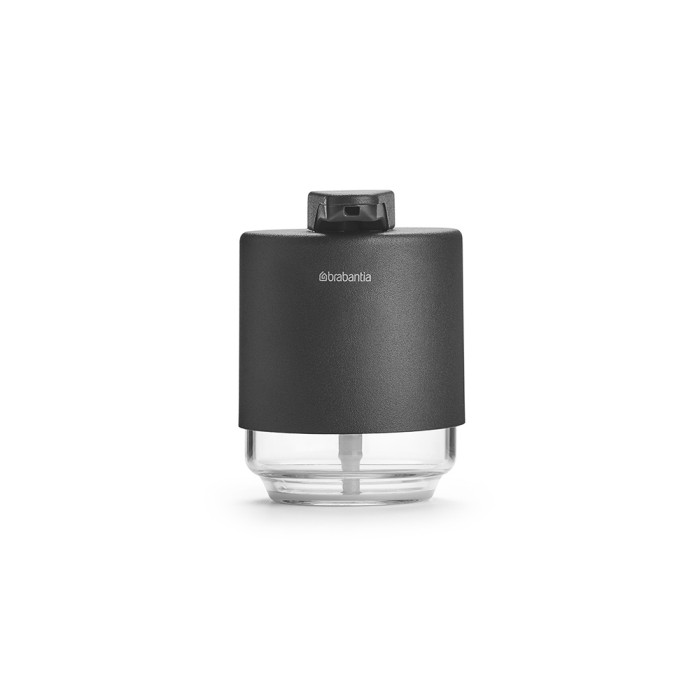 Дозатор за течен сапун Brabantia MindSet Mineral Infinite Grey - Баня и почистване