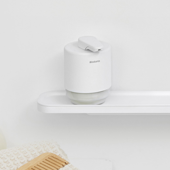 Дозатор за течен сапун Brabantia MindSet Mineral Fresh White - Баня и почистване