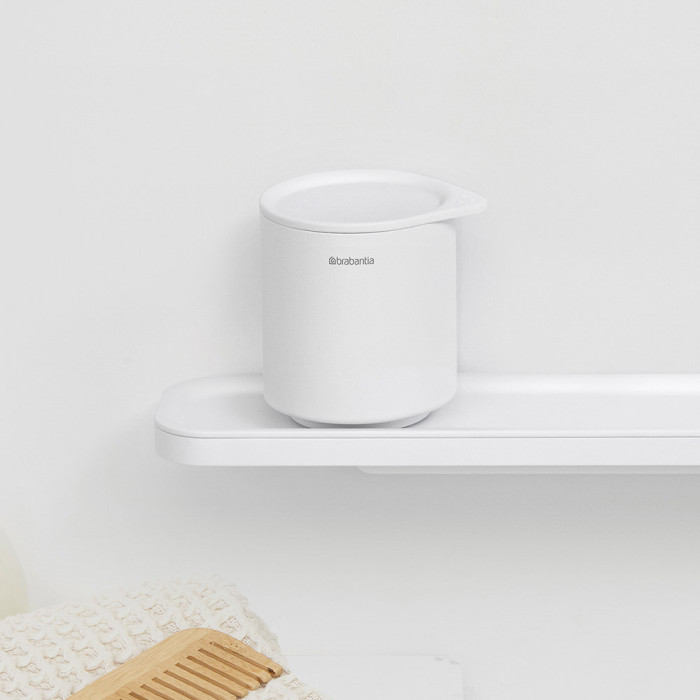 Кутия за аксесоари за баня Brabantia MindSet Mineral Fresh White - Баня и почистване