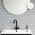 Огледало за стена Brabantia MindSet Mineral Infinite Grey - Баня и почистване