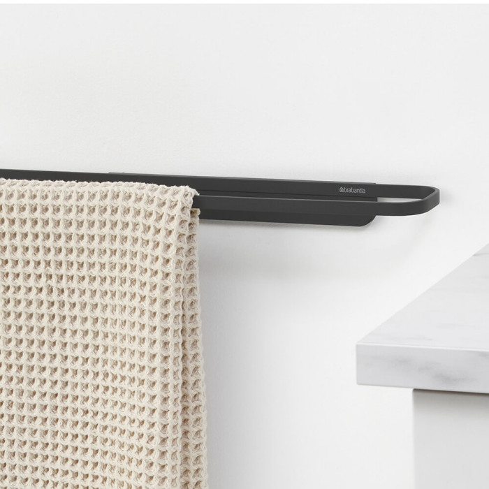 Държач за кърпи Brabantia MindSet Mineral Infinite Grey - Баня и почистване