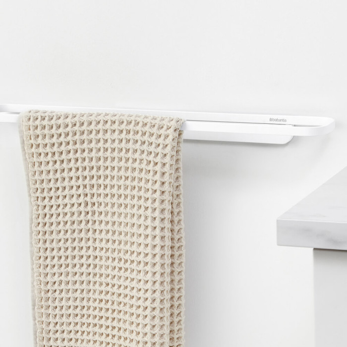 Държач за кърпи Brabantia MindSet Mineral Fresh White - Баня и почистване