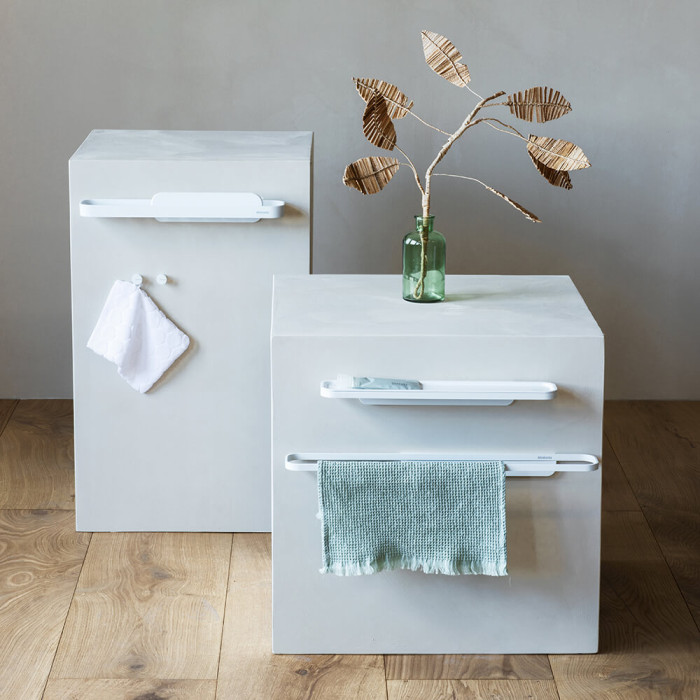 Държач за кърпи Brabantia MindSet Mineral Fresh White - Баня и почистване