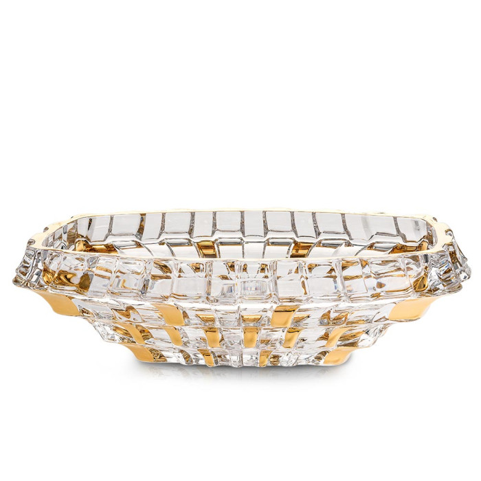 Купа Bohemia 1845 Cascade Gold 28x28cm Купа Bohemia 1845 Cascade Gold 28x28cm - Кухня