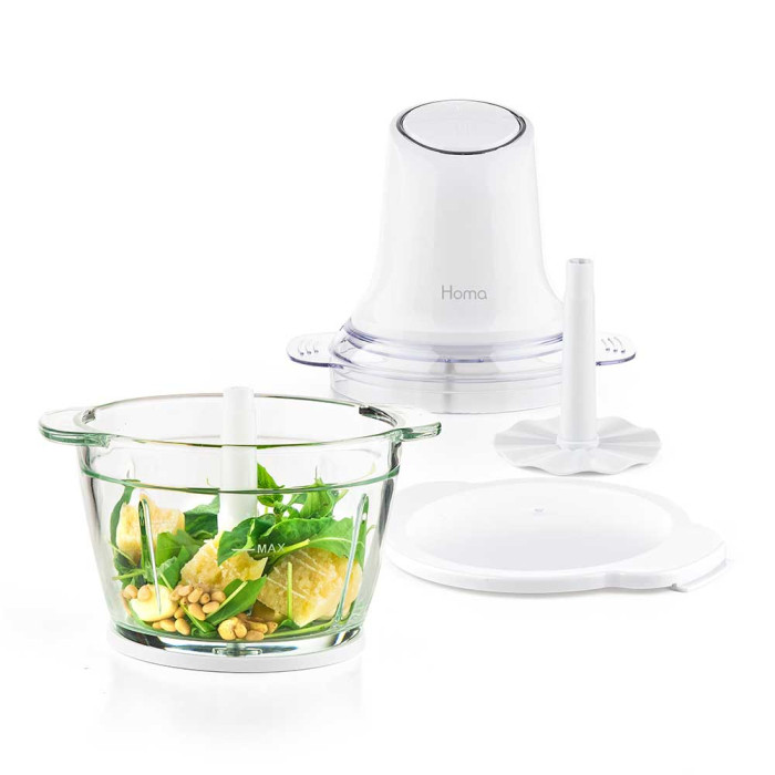 Мини чопър Homa HBC-5088 Cadis, стъклена купа Мини чопър Homa HBC-5088 Cadis, стъклена купа - Електроуреди