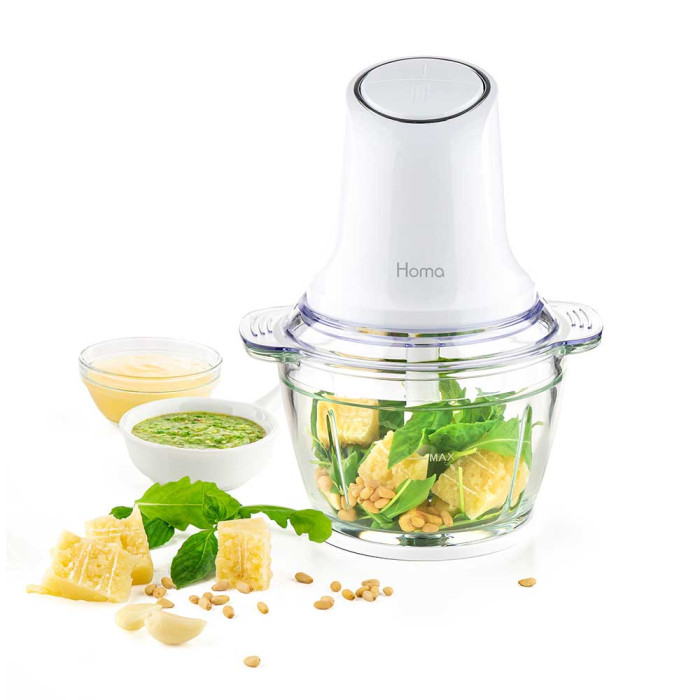 Мини чопър Homa HBC-5088 Cadis, стъклена купа Мини чопър Homa HBC-5088 Cadis, стъклена купа - Електроуреди