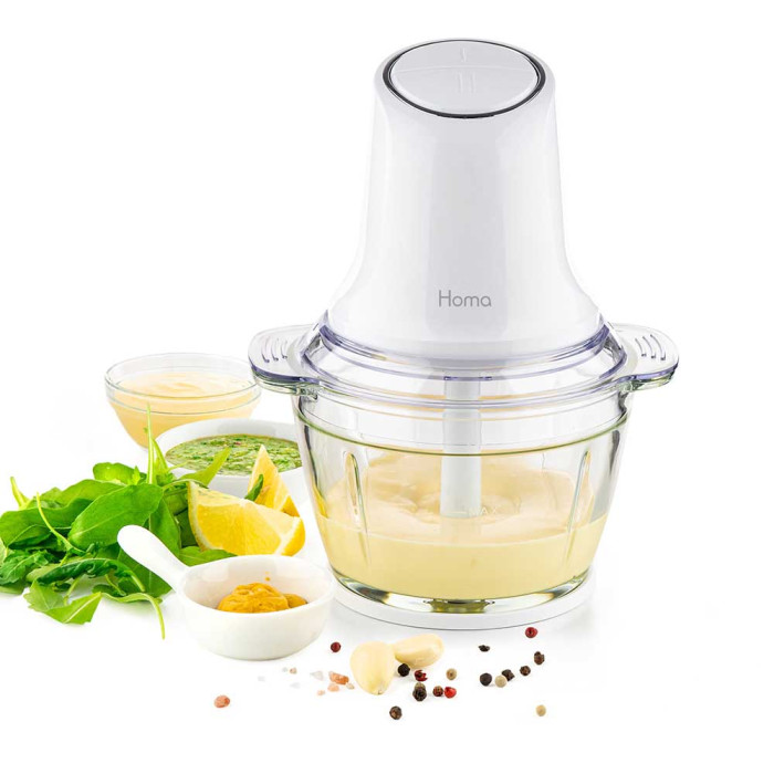 Мини чопър Homa HBC-5088 Cadis, стъклена купа Мини чопър Homa HBC-5088 Cadis, стъклена купа - Електроуреди