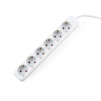 Разклонител 6G, Шуко, 1.5mm2,  1.5m дължина